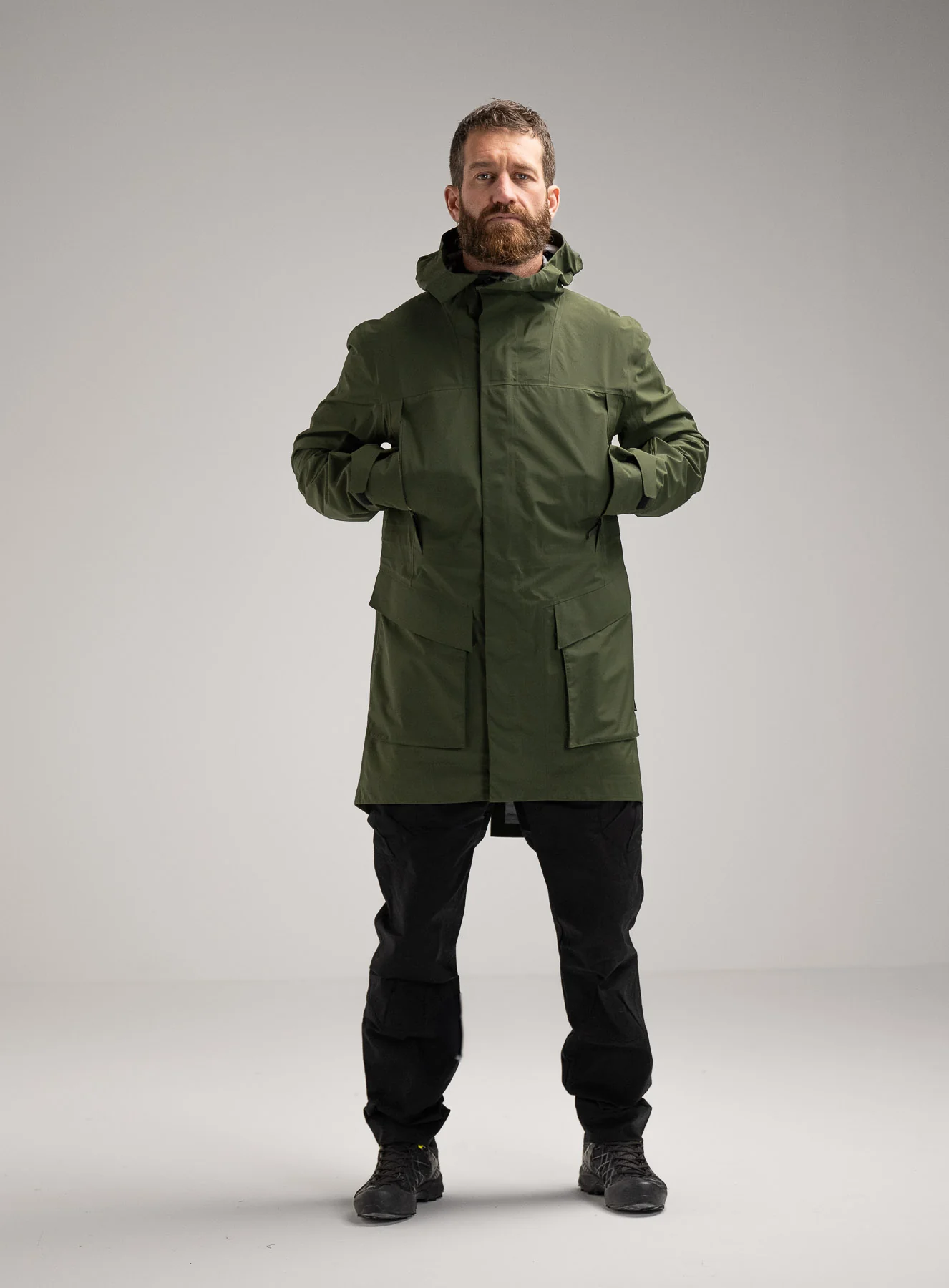 RENEGADE Parka Hardshell Forest Green