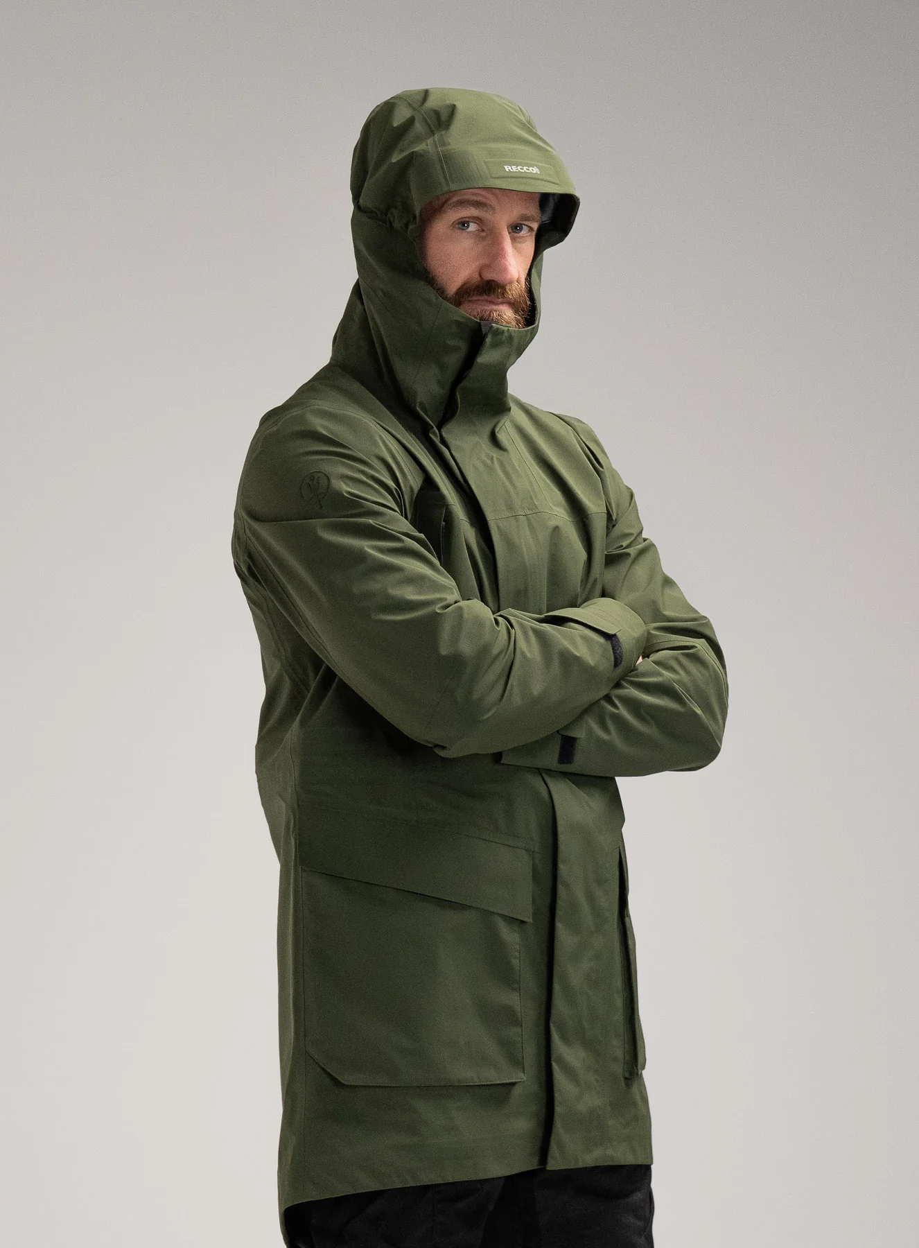 RENEGADE Parka Hardshell Forest Green