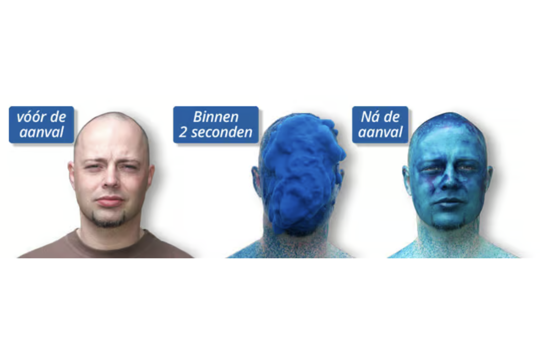 Zelfverdedigingsspray (Smurfenspray)