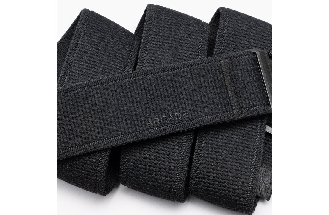 ATLAS A2 Slim Stretch Belt Black