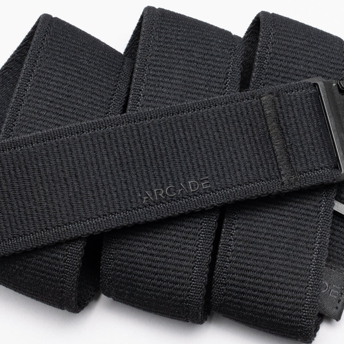 ATLAS A2 Slim Stretch Belt Black