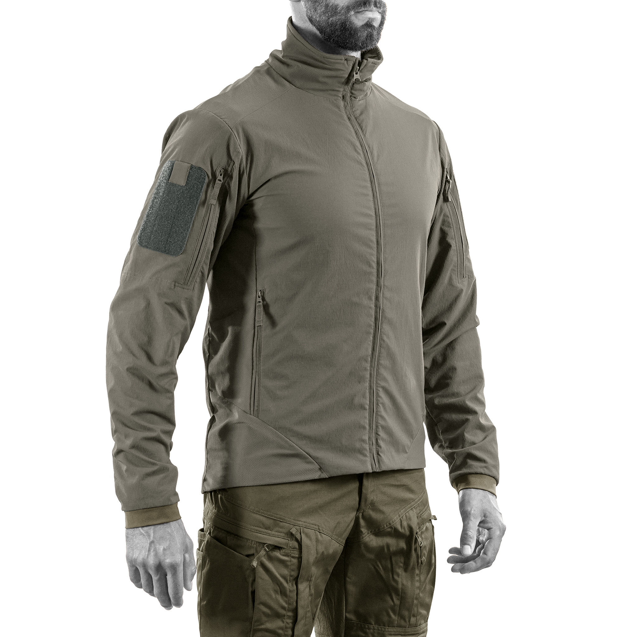 Hunter FZ Gen.3 Tactical Softshell Jacket Brown Grey