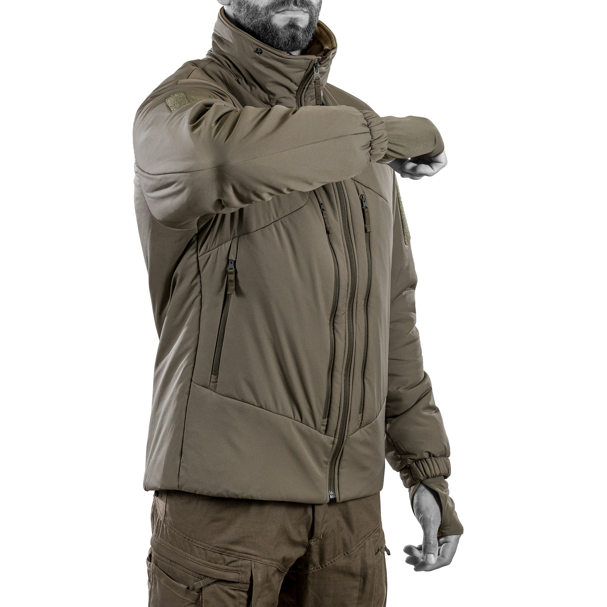 Delta ML Gen.3 Tactical Winter Jacket Brown Grey