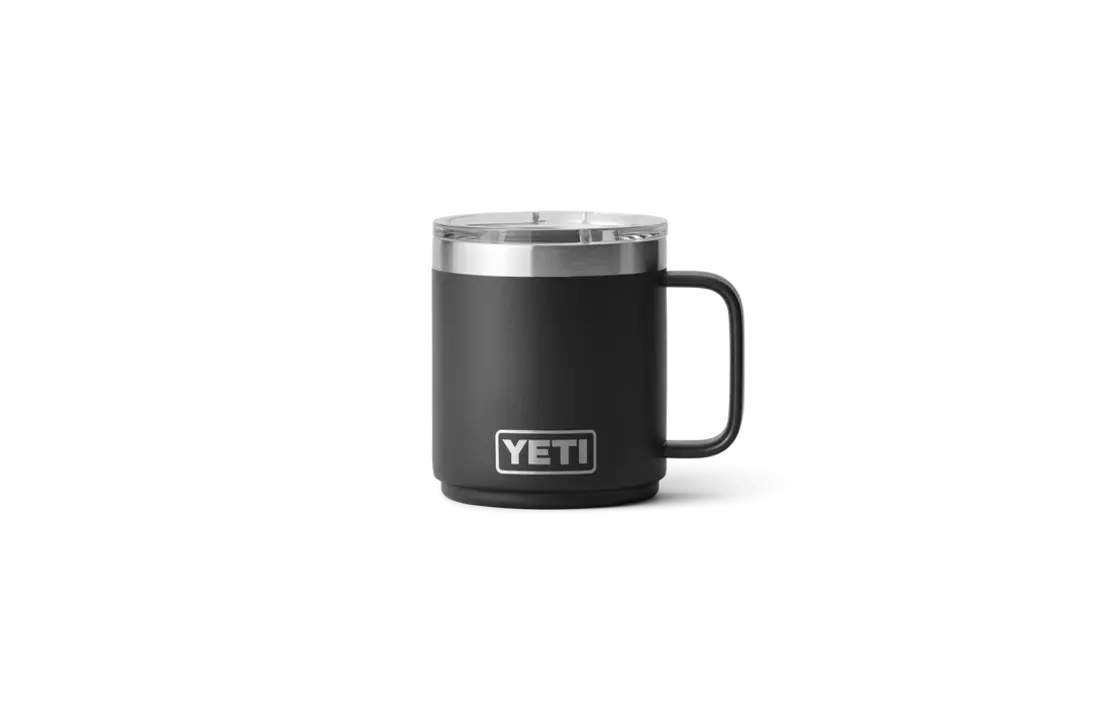 Rambler® 10 oz (296ml) Mug With MagSlider™ Lid Black