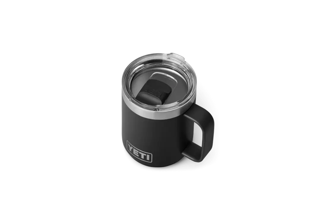 Rambler® 10 oz (296ml) Mug With MagSlider™ Lid Black