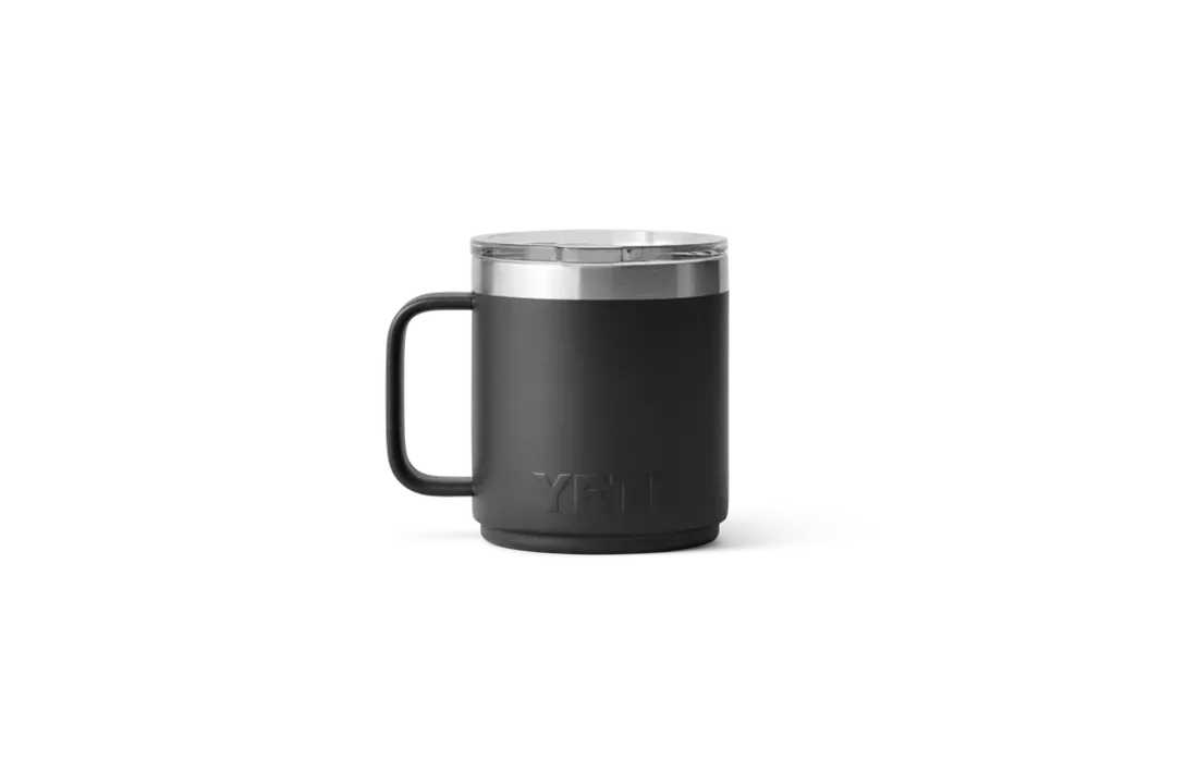 Rambler® 10 oz (296ml) Mug With MagSlider™ Lid Black