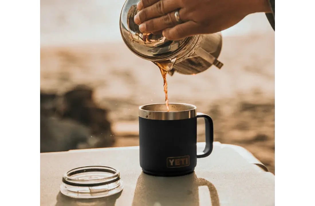 Rambler® 10 oz (296ml) Mug With MagSlider™ Lid Black