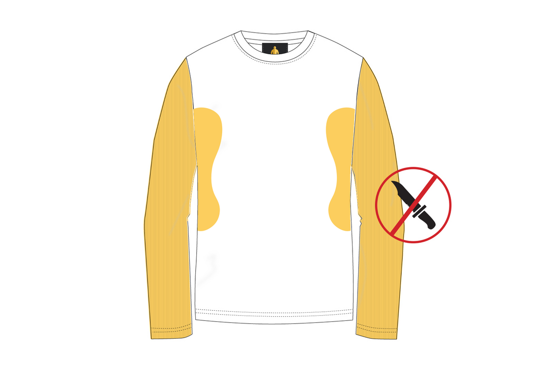 Arm/Armpit Cut Protection Combat Shirt Ludwigsburg Navy Blue