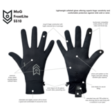 5510B - FrostLite Winter Gloves Black