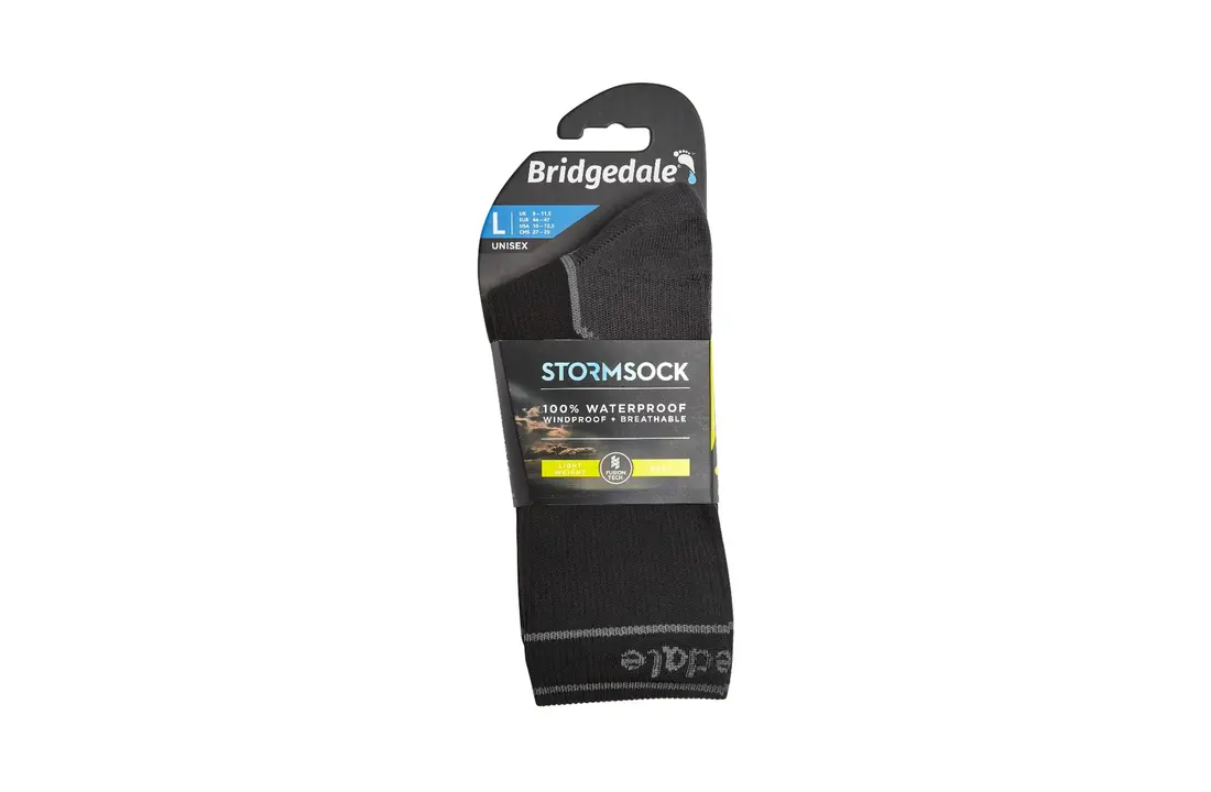 STORMSOCK Lightweight WP Boot Black/Grey