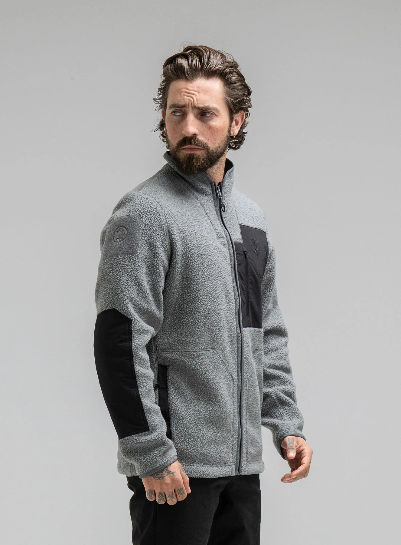MANTRA Fleece G2 Full Zip Antimony Grey