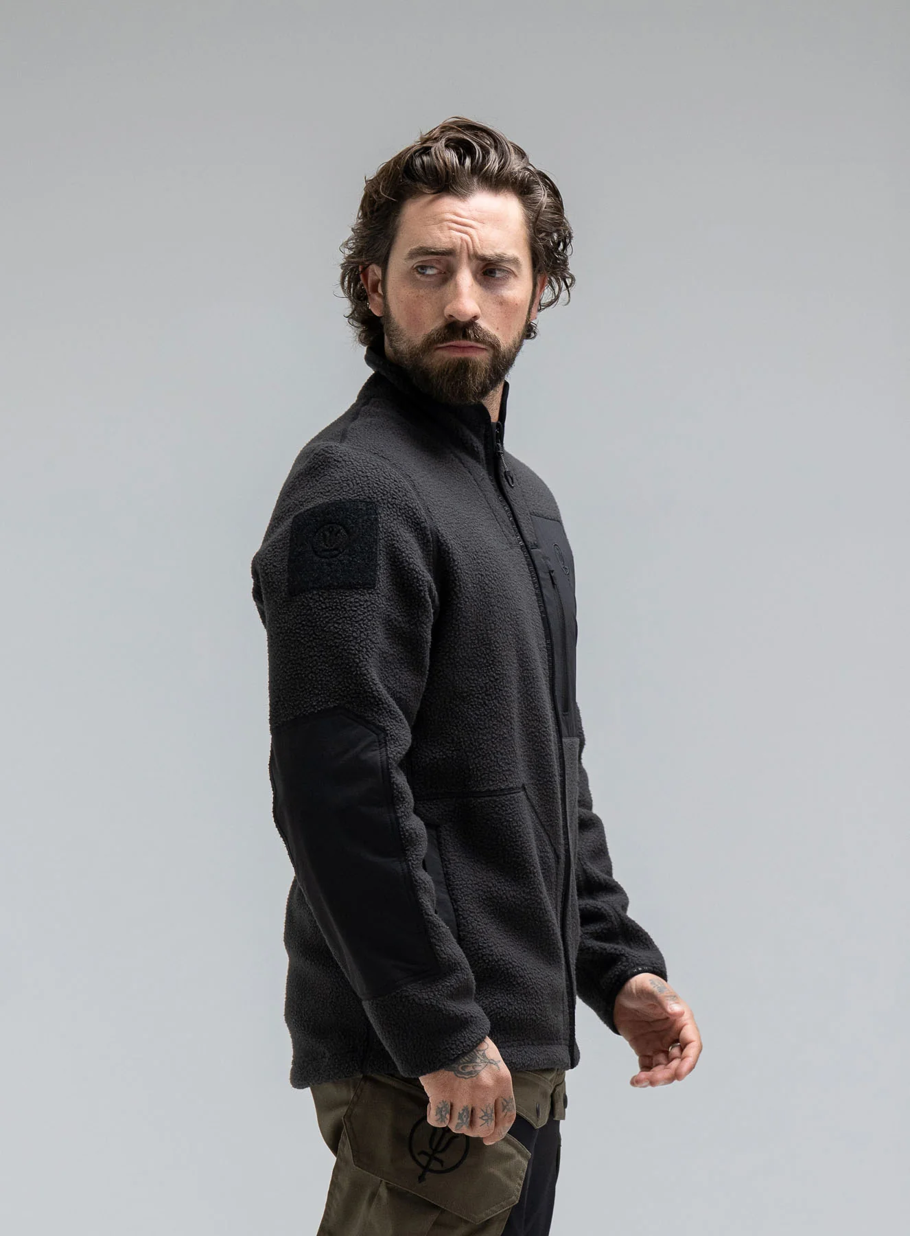 MANTRA Fleece G2 Full Zip Obsidian Black