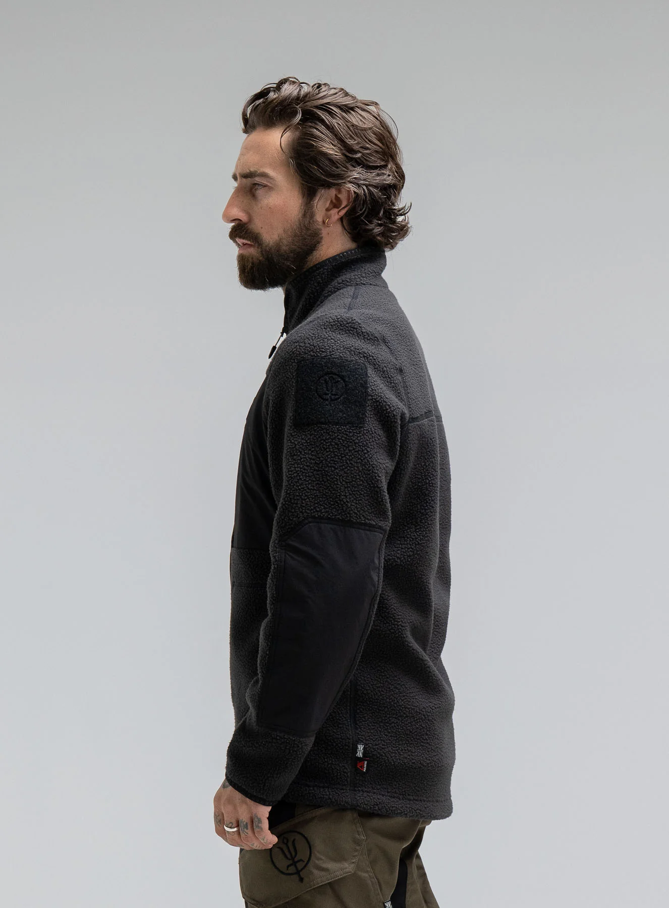 MANTRA Fleece G2 Full Zip Obsidian Black