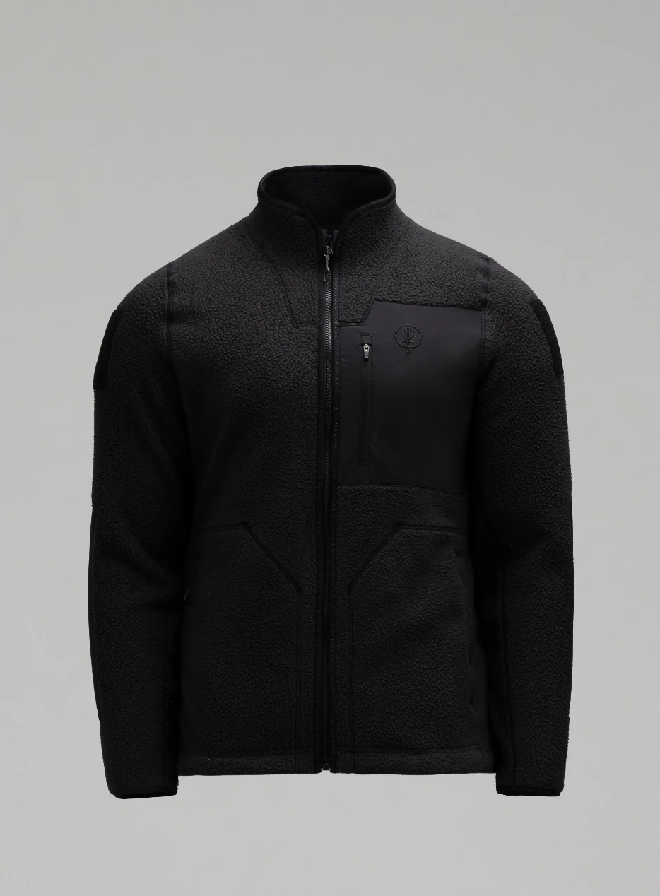 MANTRA Fleece G2 Full Zip Obsidian Black