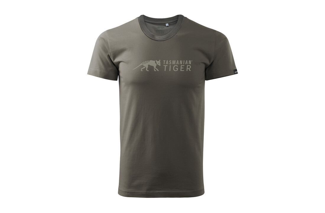 TT Logo Shirt Stone Grey Olive