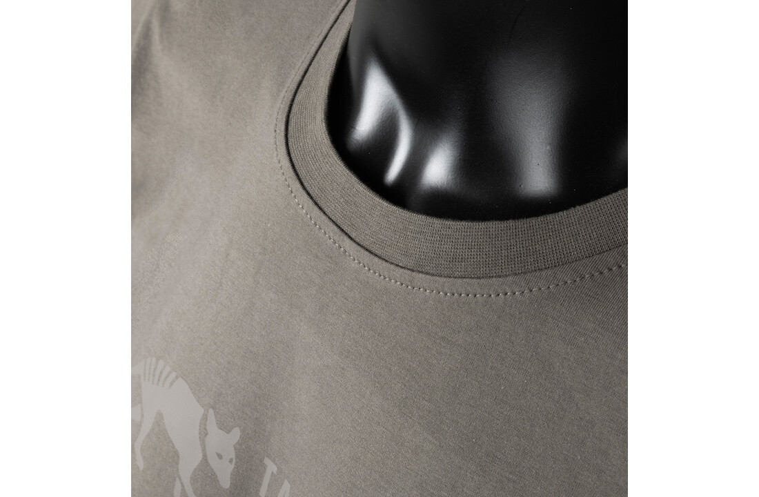 TT Logo Shirt Stone Grey Olive