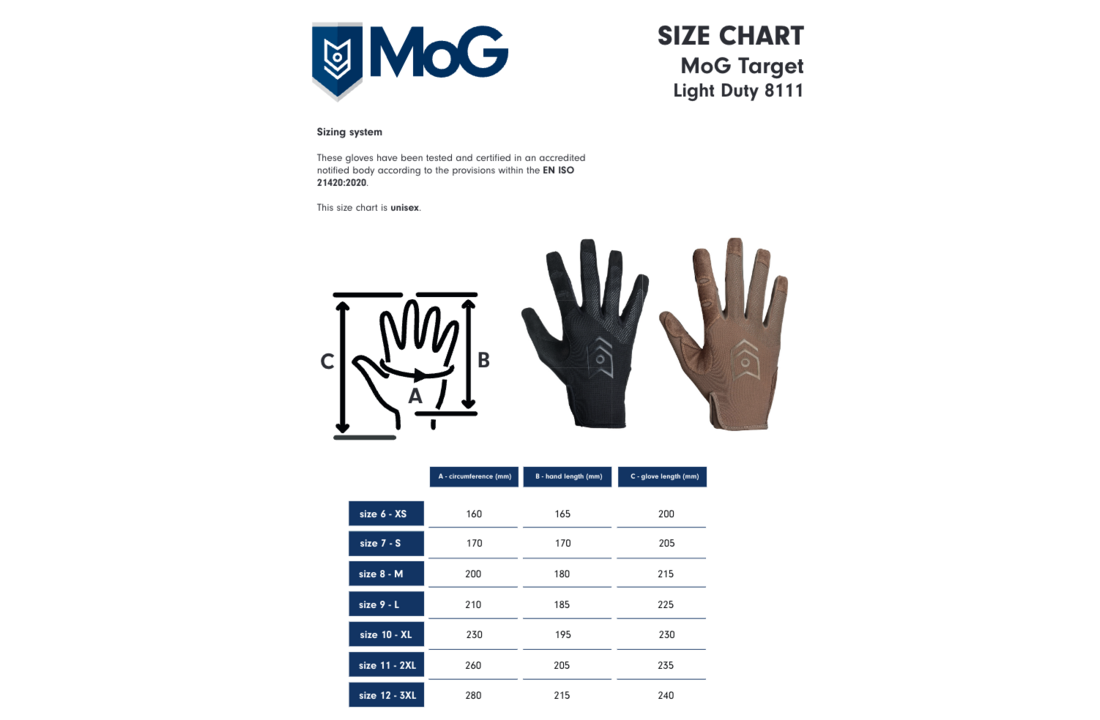 8111P - TARGET Light Duty Gloves Limited Edition Pink