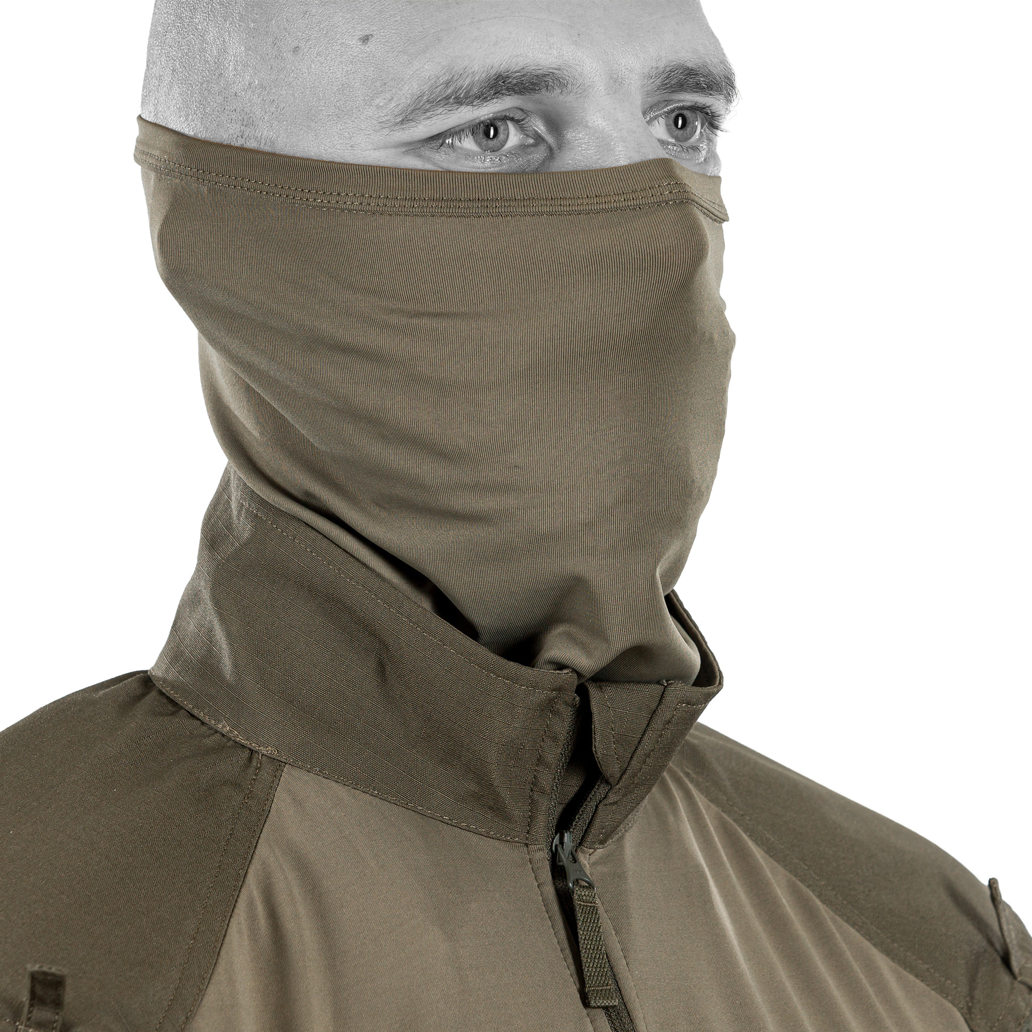 Striker Neck Gaiter Brown Grey