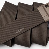 AERO Elastic Stretch Belt Medium Brown