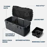Loadout® GOBOX 60 Gear Case Rescue Red