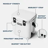 Roadie 24 2.0 Cooler Tan