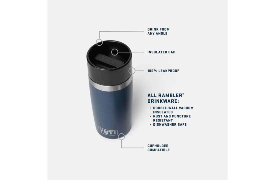 Rambler® 12 oz (355ml) Travel Bottle Navy