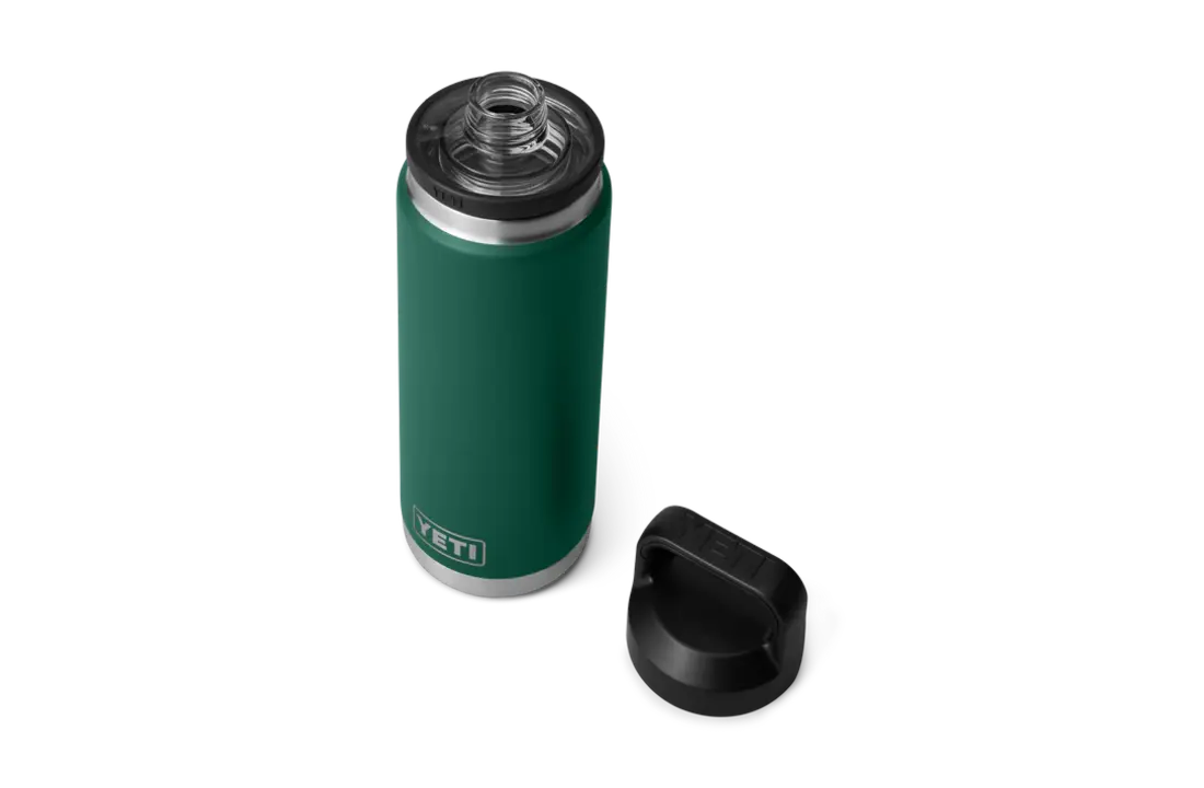 Rambler® 26 oz Fles van 760ml met Chug Cap Black Forest Green