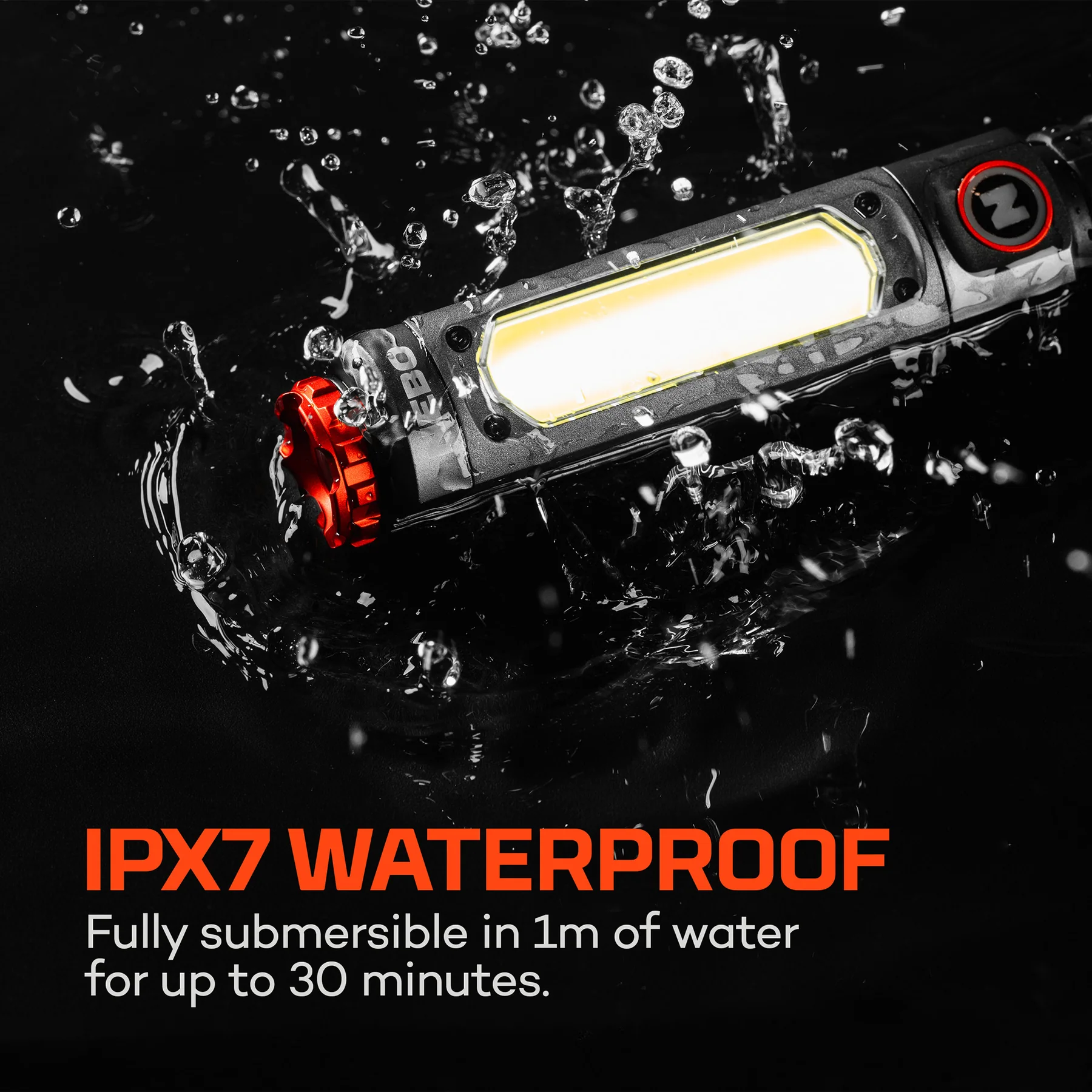 Big Larry Pro+ Black Line Flashlight (600 lumen)