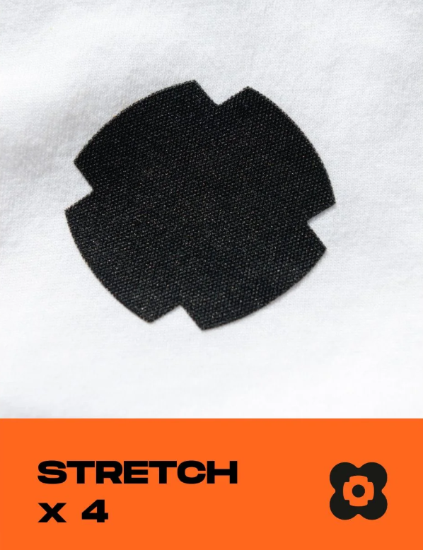 STRETCH Repair Kit Black (4 patches)