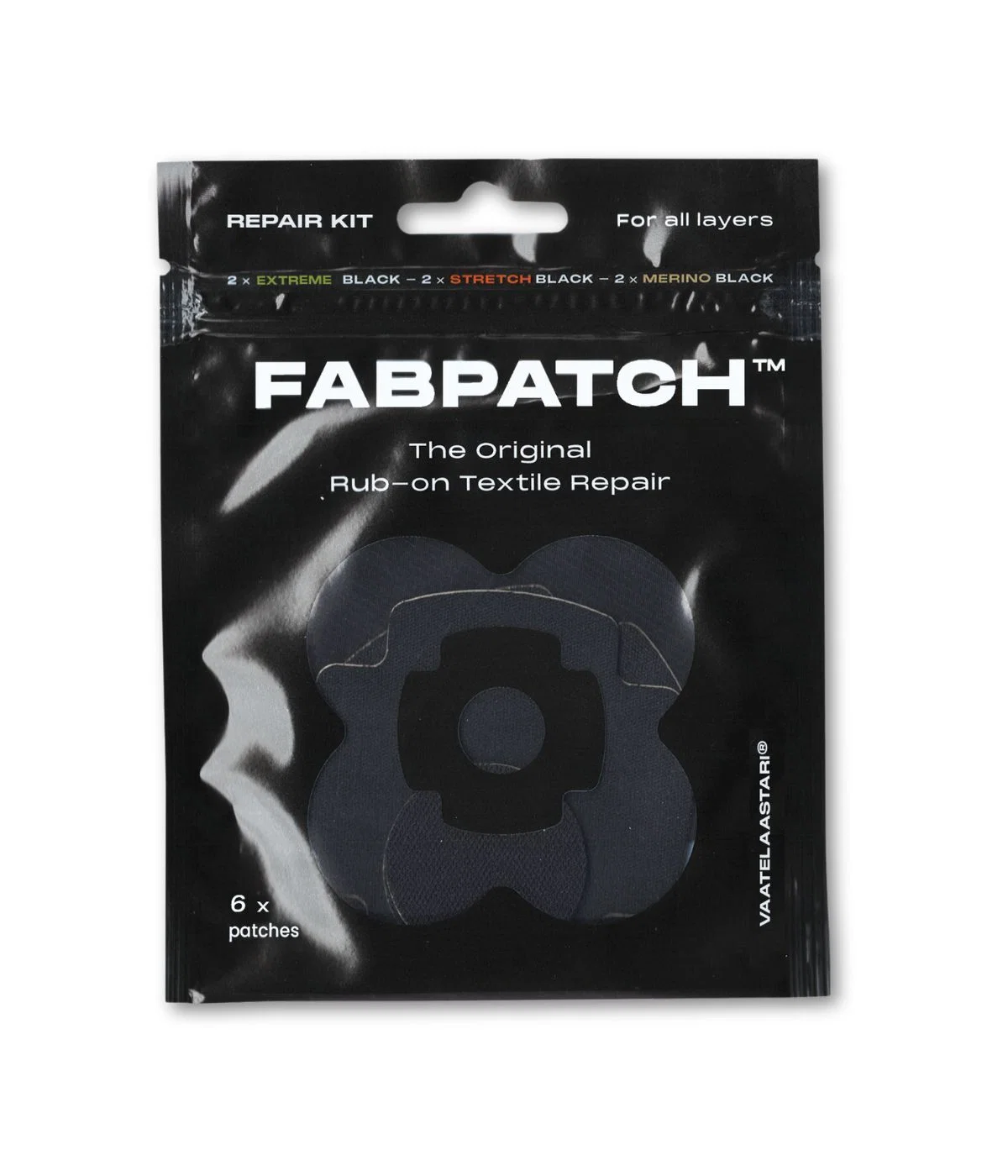 MULTI Repair Kit Black (6 patches)