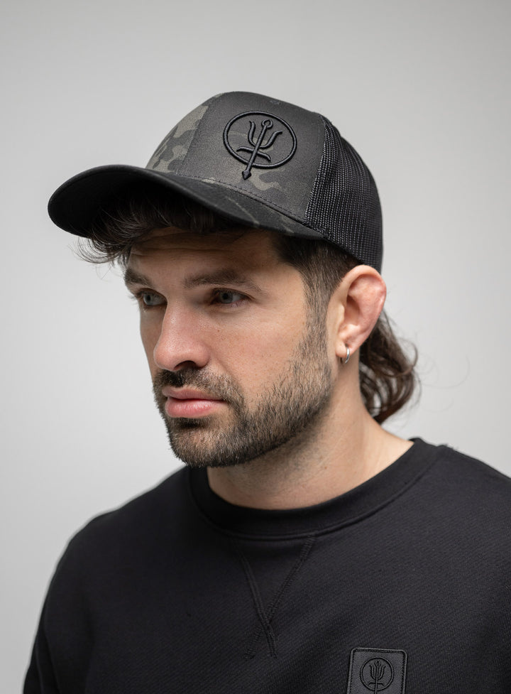 LOGO Cap MultiCam Black