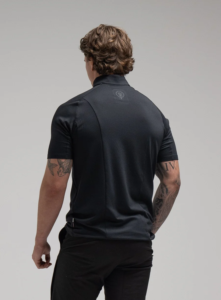 ORYON DELTA Short Sleeve T-Shirt Obsidian Black