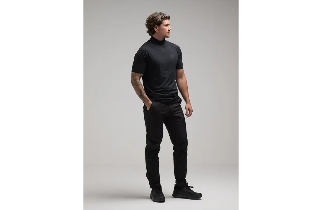 ORYON DELTA Short Sleeve T-Shirt Obsidian Black