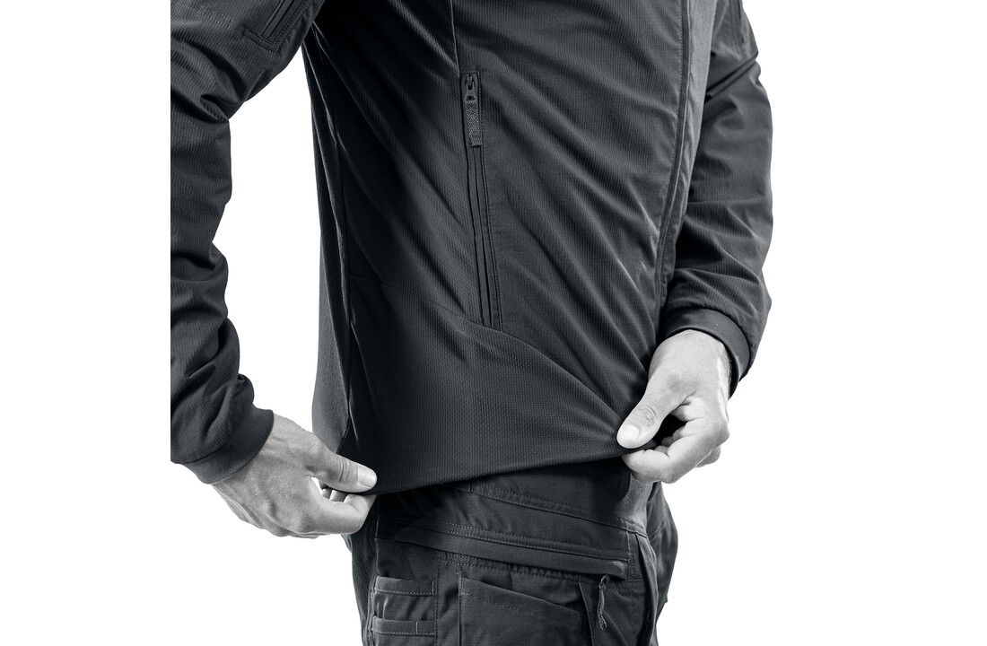 Hunter FZ Gen.3 NON-VELCRO Tactical Softshell Jacket Black