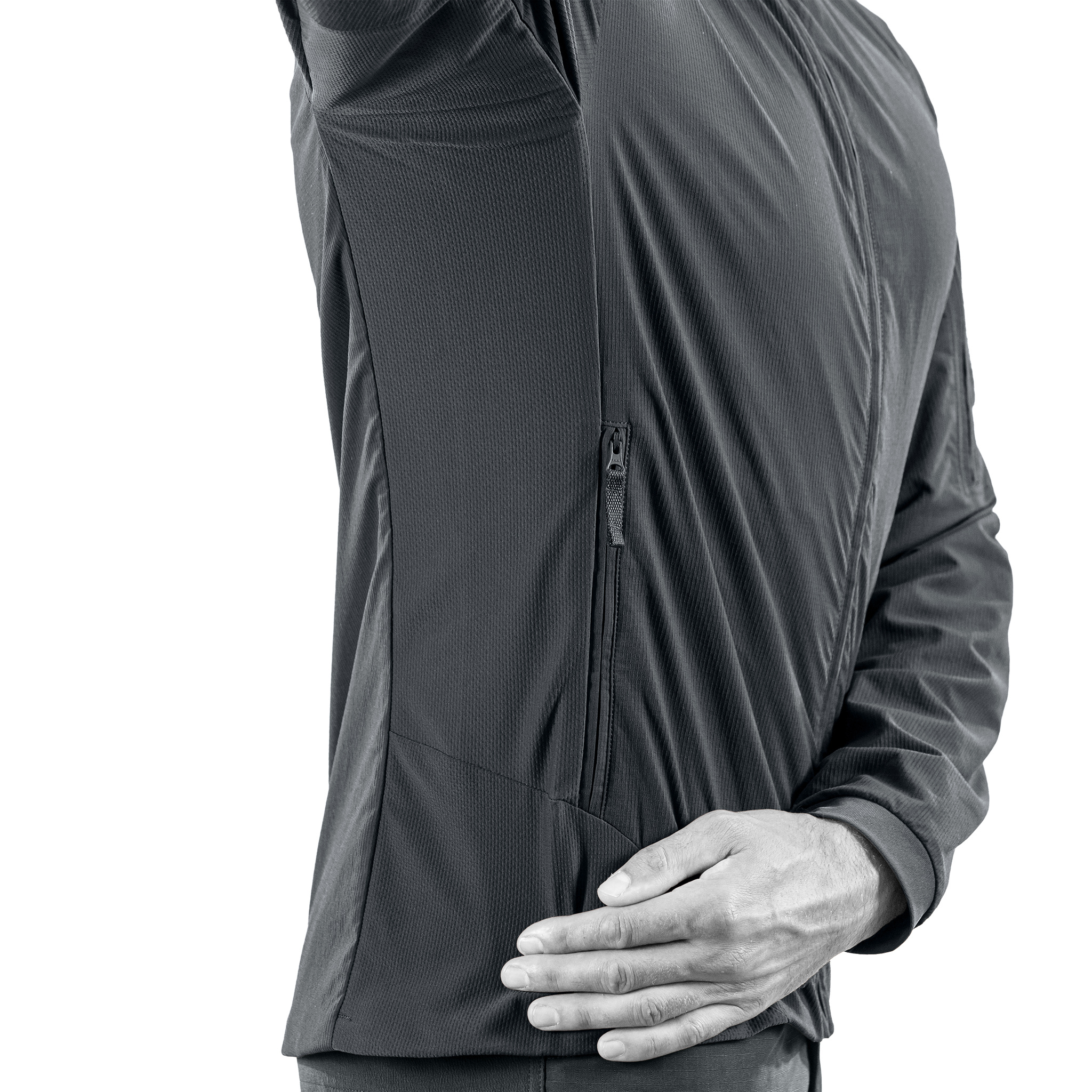 Hunter FZ Gen.3 NON-VELCRO Tactical Softshell Jacket Black
