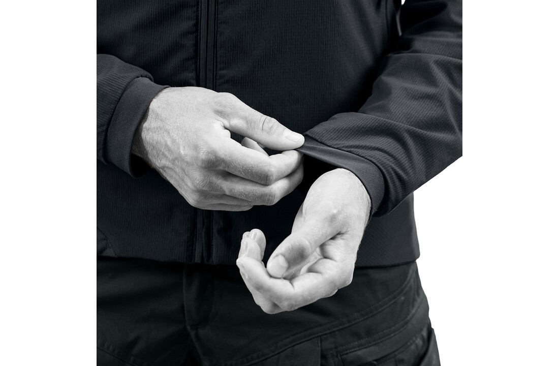 Hunter FZ Gen.3 NON-VELCRO Tactical Softshell Jacket Black