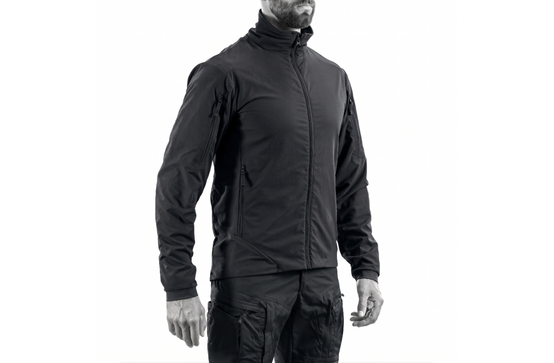 Hunter FZ Gen.3 NON-VELCRO Tactical Softshell Jacket Black