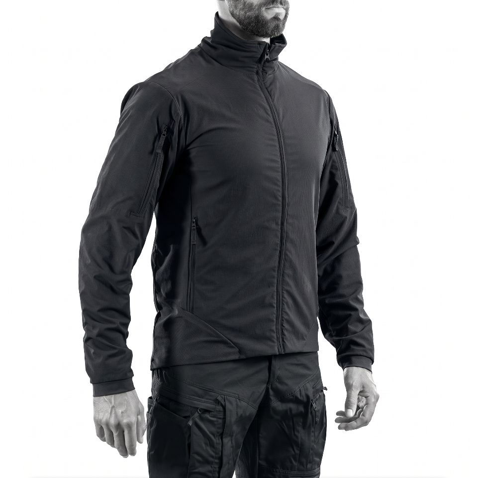 Hunter FZ Gen.3 NON-VELCRO Tactical Softshell Jacket Black