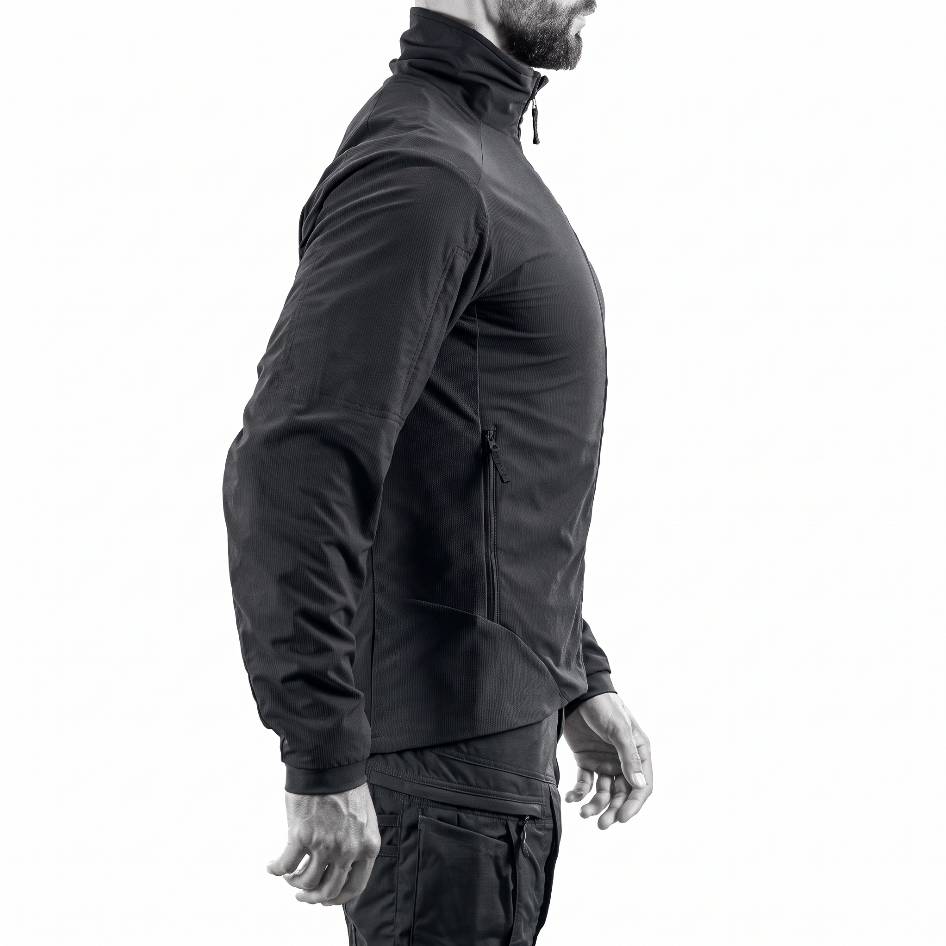 Hunter FZ Gen.3 NON-VELCRO Tactical Softshell Jacket Black