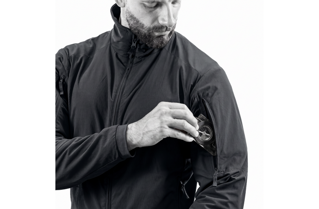 Hunter FZ Gen.3 NON-VELCRO Tactical Softshell Jacket Black