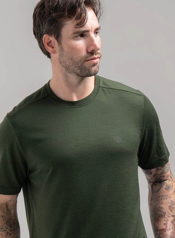 ORYON 72HR Merino T-Shirt Forest Green