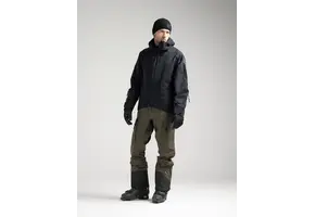 RONIN TANTO Full Zip Hardshell Jacket Obsedian Black Maat: L