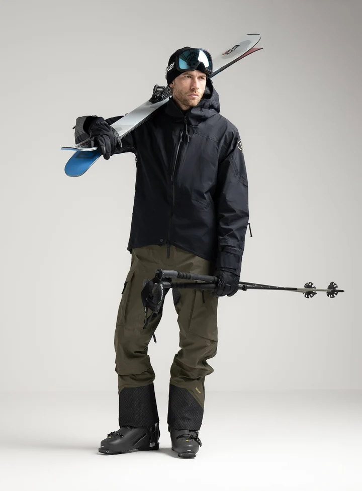 RONIN TANTO Full Zip Hardshell Jacket Obsedian Black Maat: L
