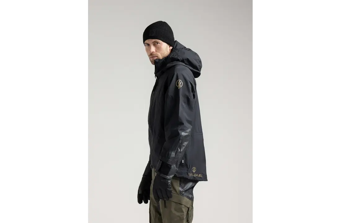 RONIN TANTO Full Zip Hardshell Jacket Obsedian Black Maat: L