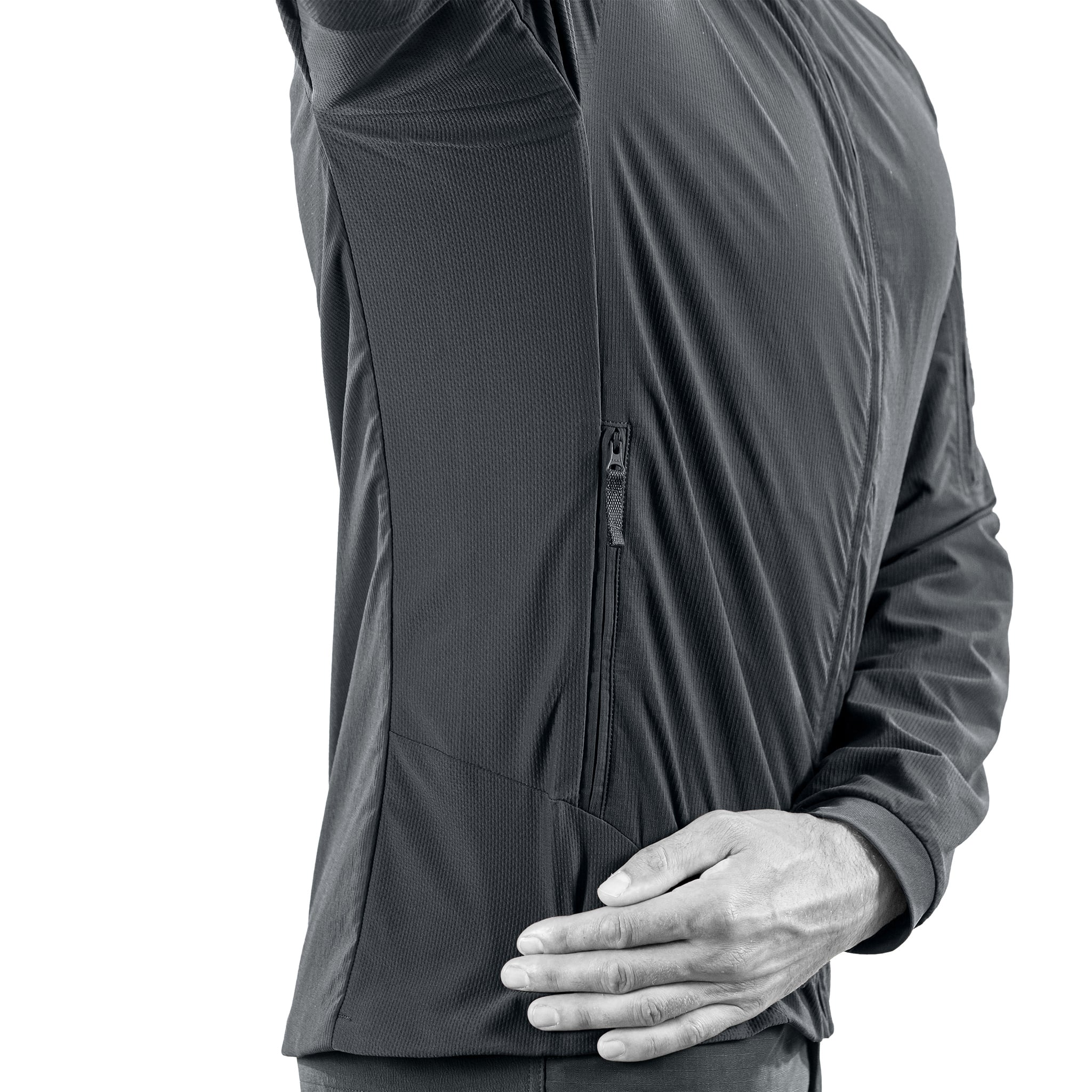 Hunter FZ Gen.3 NON-VELCRO Tactical Softshell Jacket Black