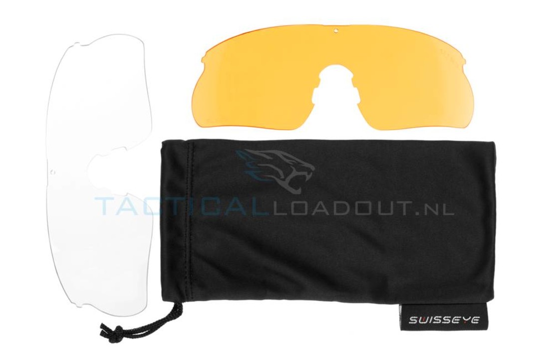 Raptor Glasses Kit Zwart