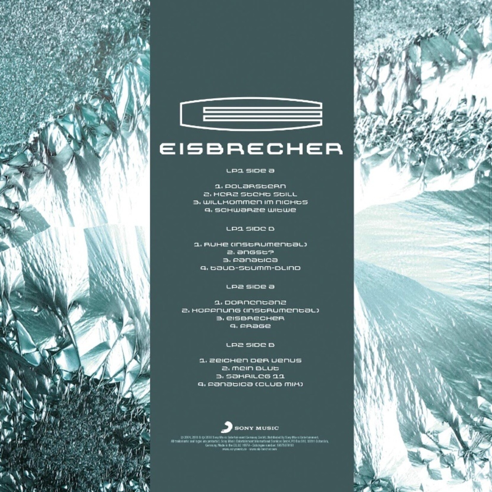 BUNDLE - 20 JAHRE EISBRECHER ALBUM - 2LP VINYL , CD + DVD