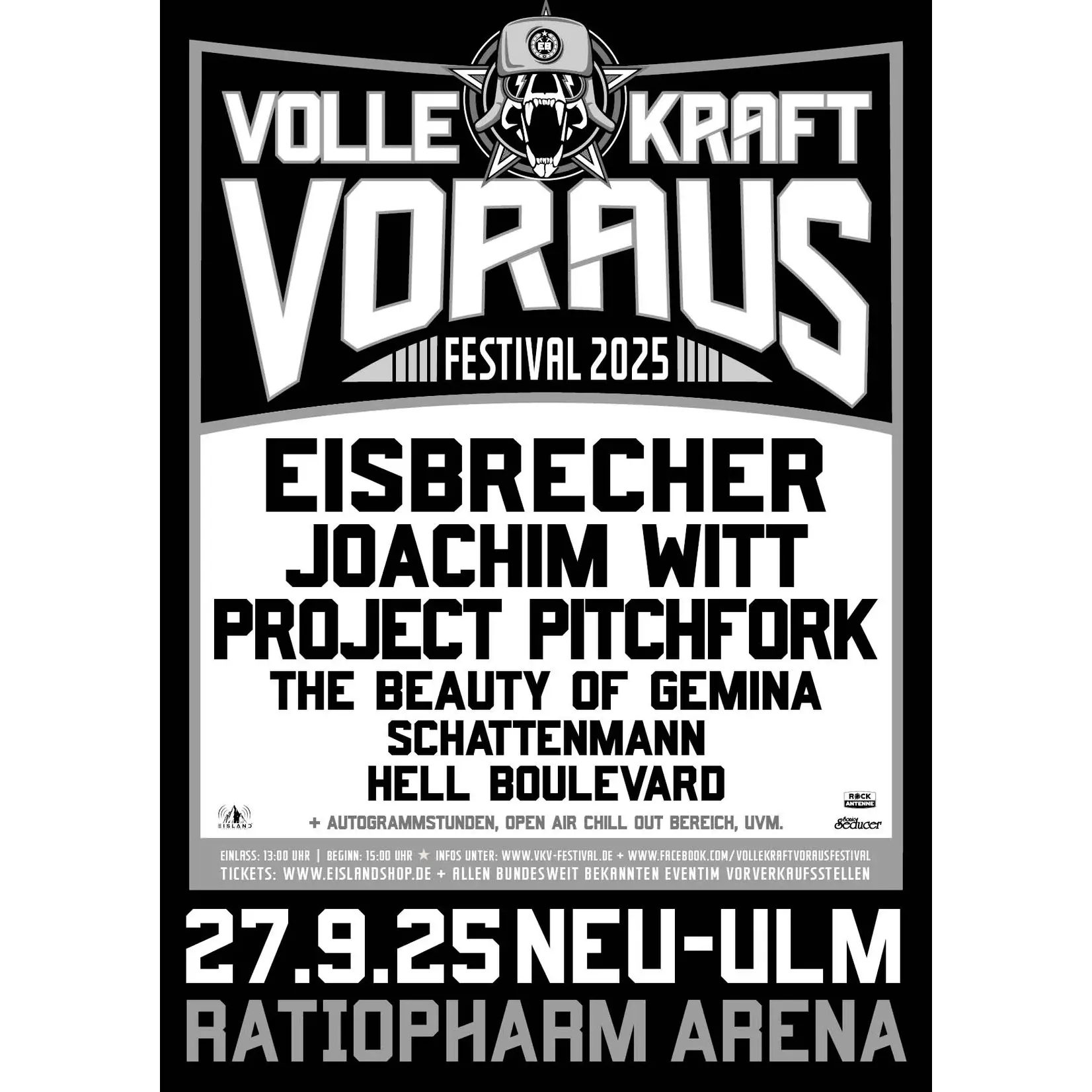 EARLY BIRD - 27.09.2025 VOLLE KRAFT VORAUS FESTIVAL