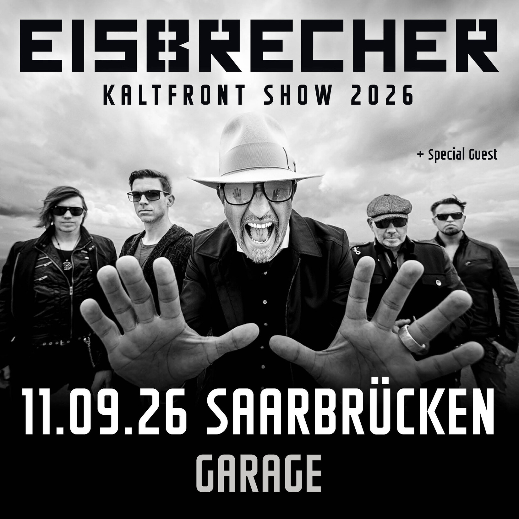 EISBRECHER "KALTFRONT " 2026 SAARBRÜCKEN