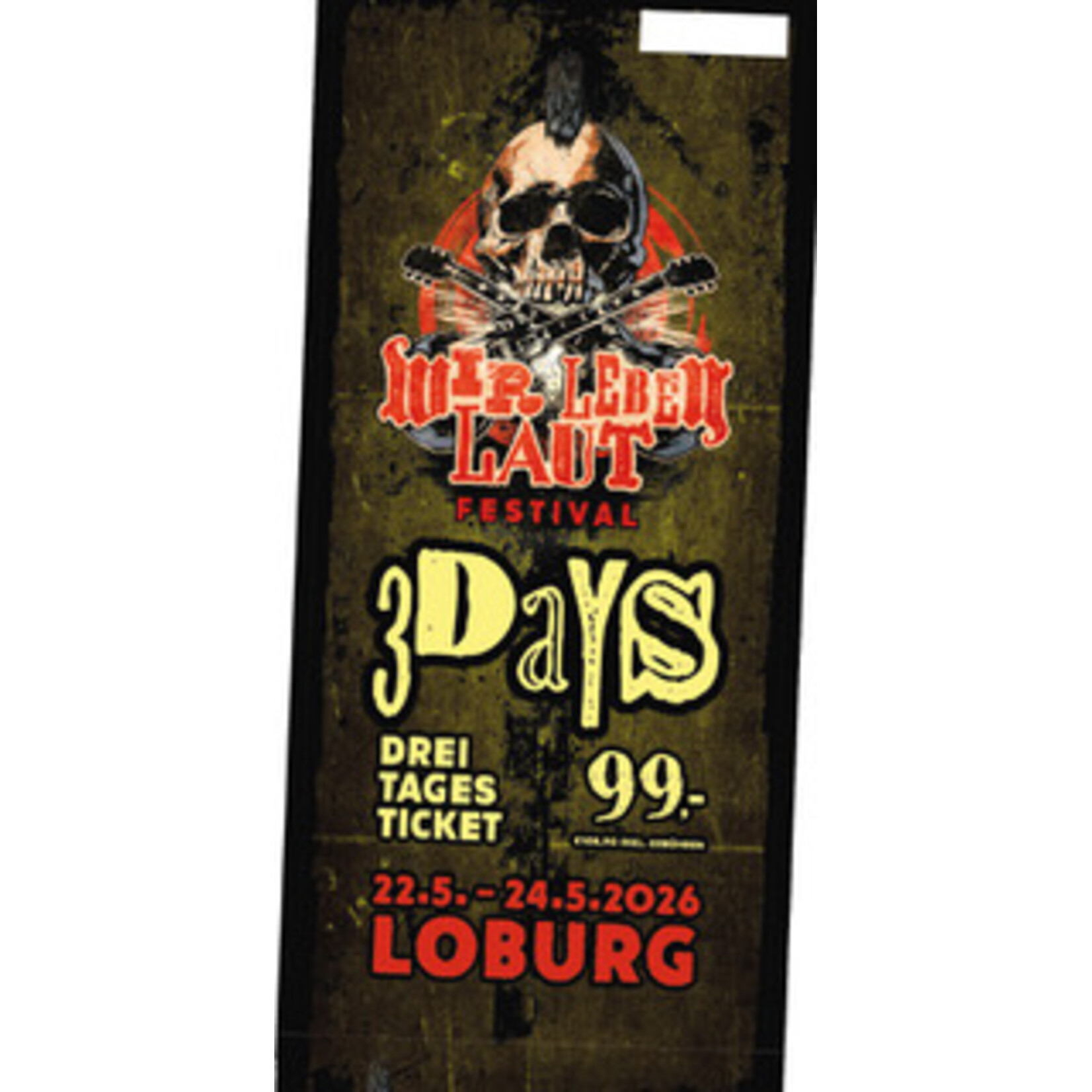 22.05. - 24.05.2026 - EISBRECHER @ WIR LEBEN LAUT FESTIVAL - LOBURG